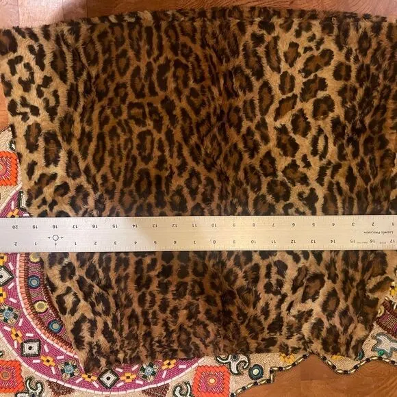 🎃 TINA HAGEN Leopard Fur Mini
