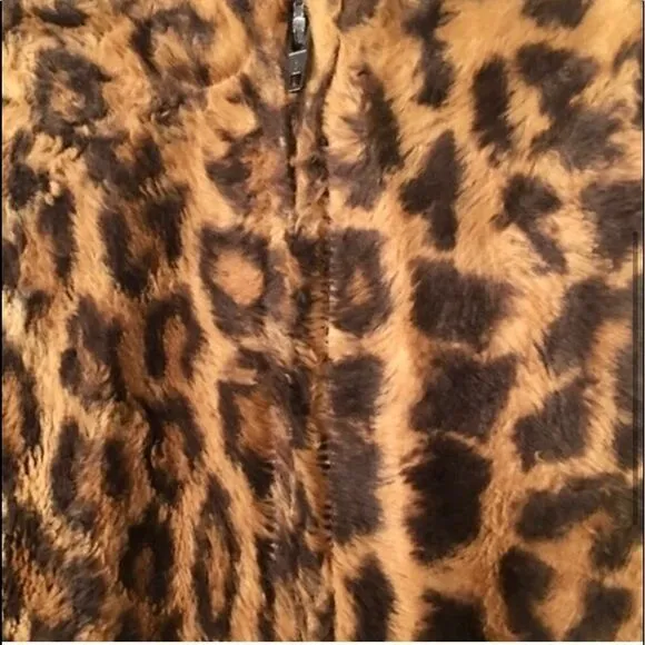 🎃 TINA HAGEN Leopard Fur Mini