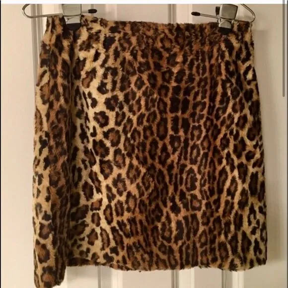 🎃 TINA HAGEN Leopard Fur Mini
