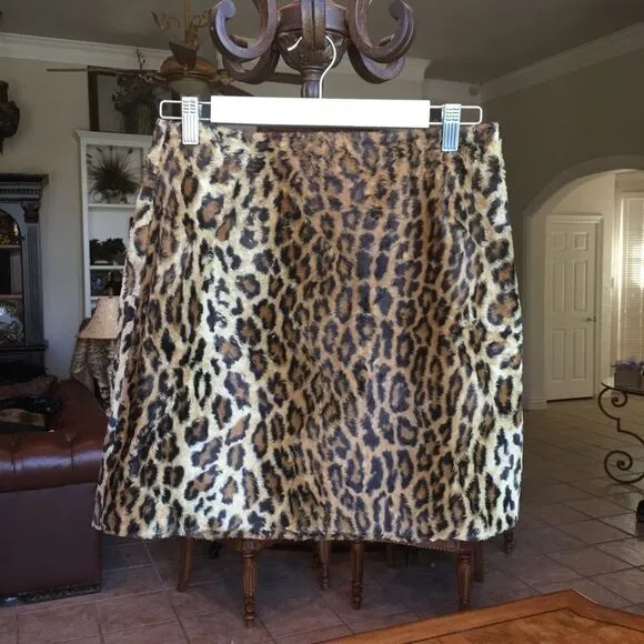 🎃 TINA HAGEN Leopard Fur Mini