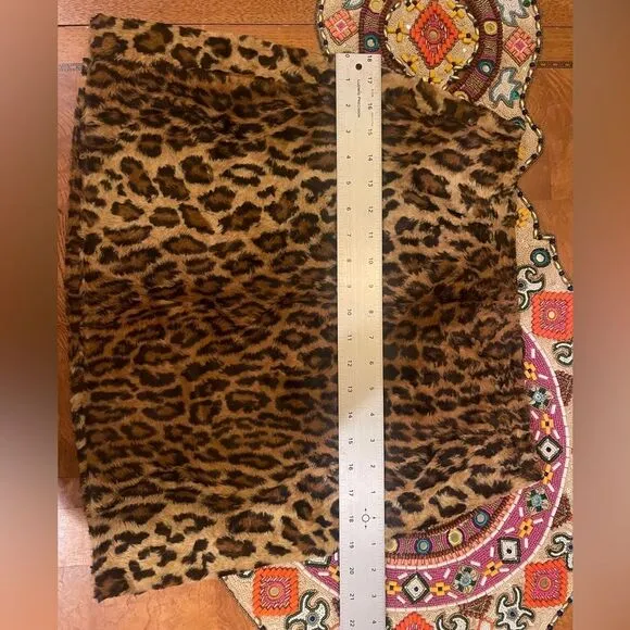 🎃 TINA HAGEN Leopard Fur Mini