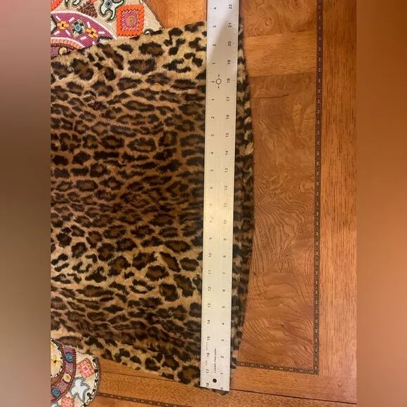 🎃 TINA HAGEN Leopard Fur Mini