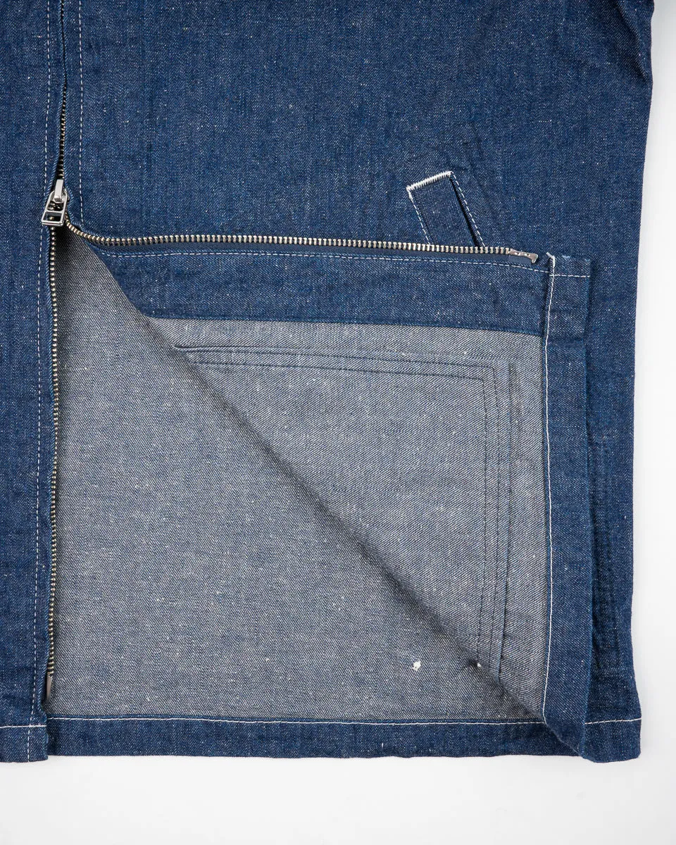 10oz Nep Denim Windbreaker - Indigo