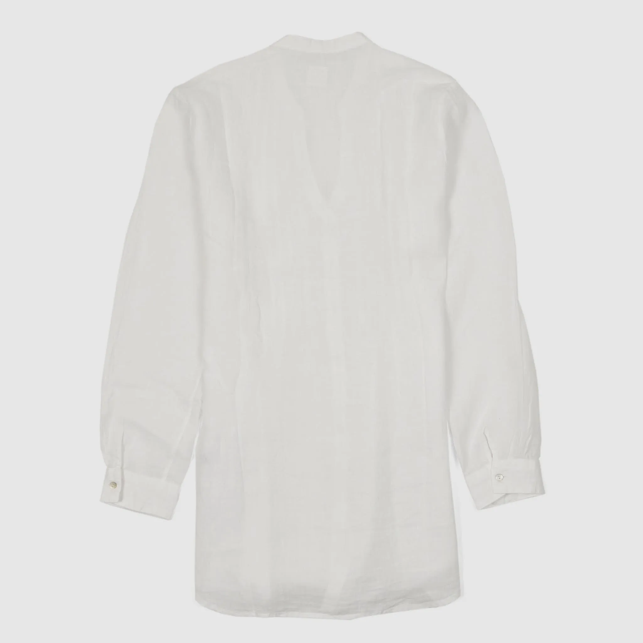 120% Lino Ladies Relaxed Long Sleeve Linen Tunic