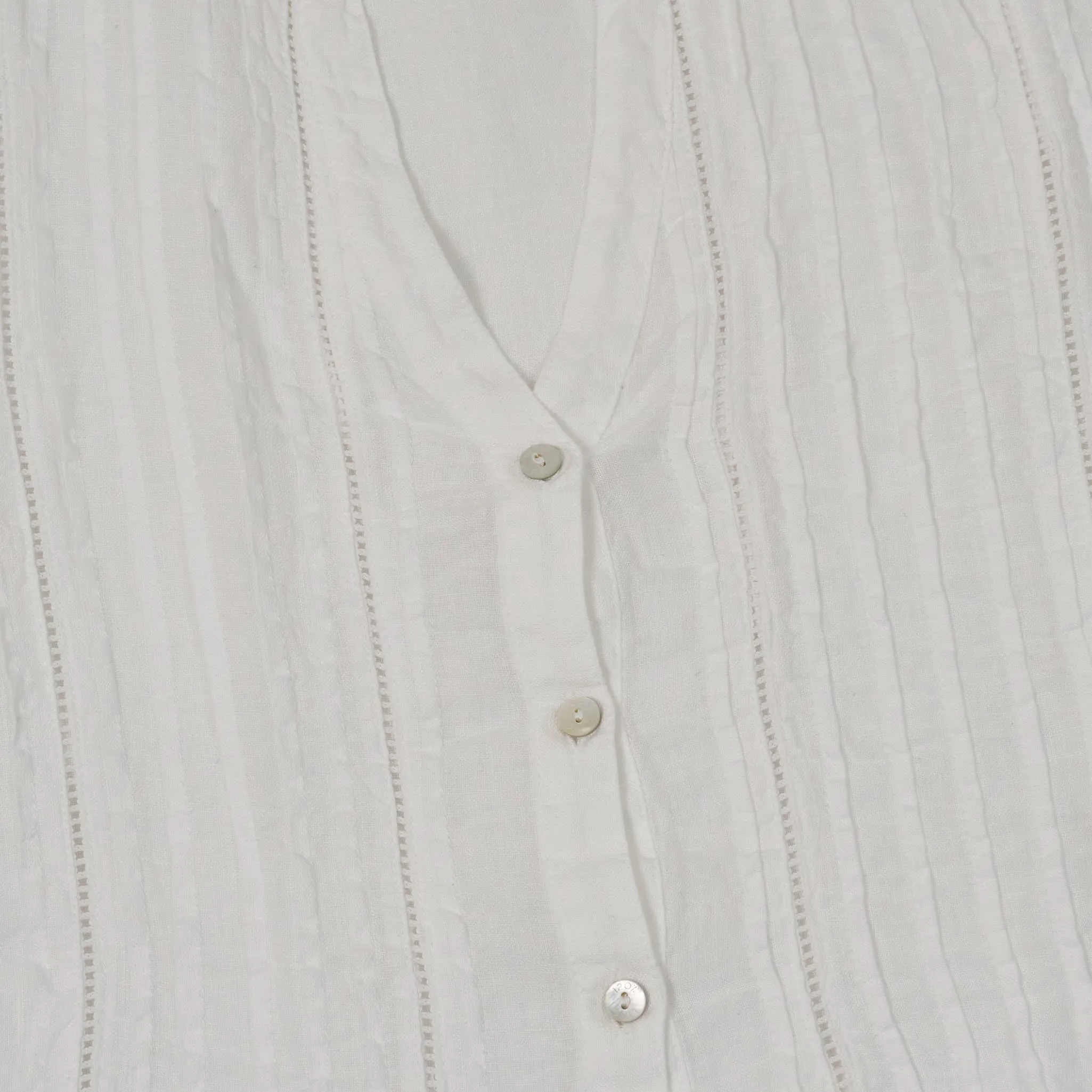 120% Lino Ladies Relaxed Long Sleeve Linen Tunic