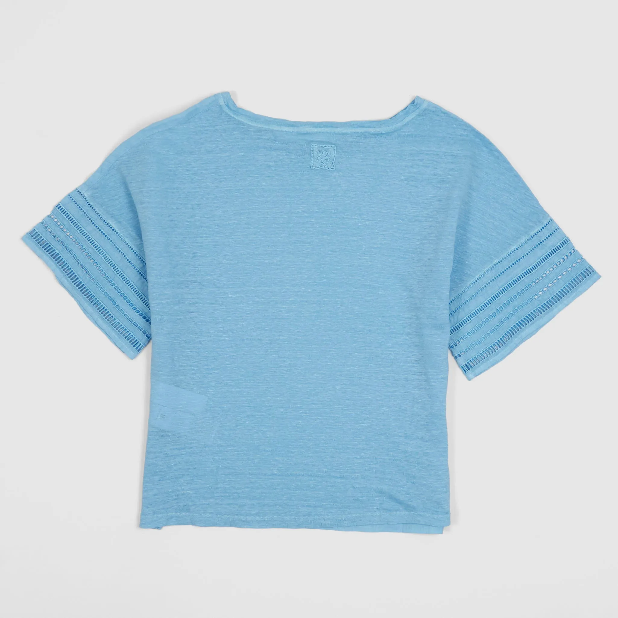 120% Lino Ladies Short Sleeve Linen T-Shirt