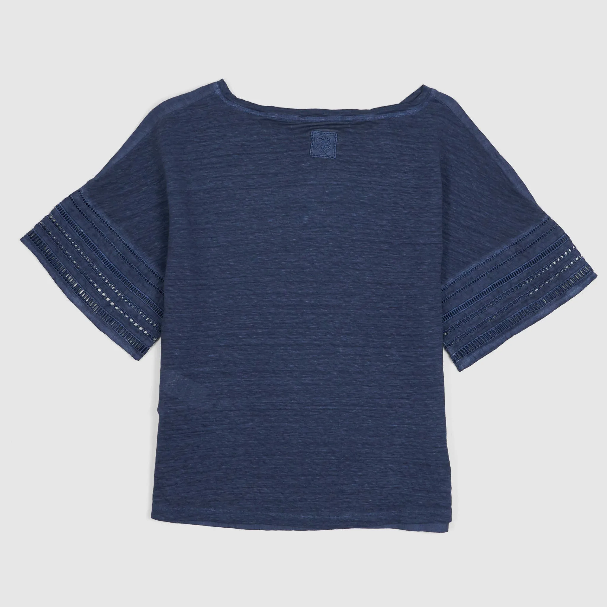 120% Lino Ladies Short Sleeve Linen T-Shirt