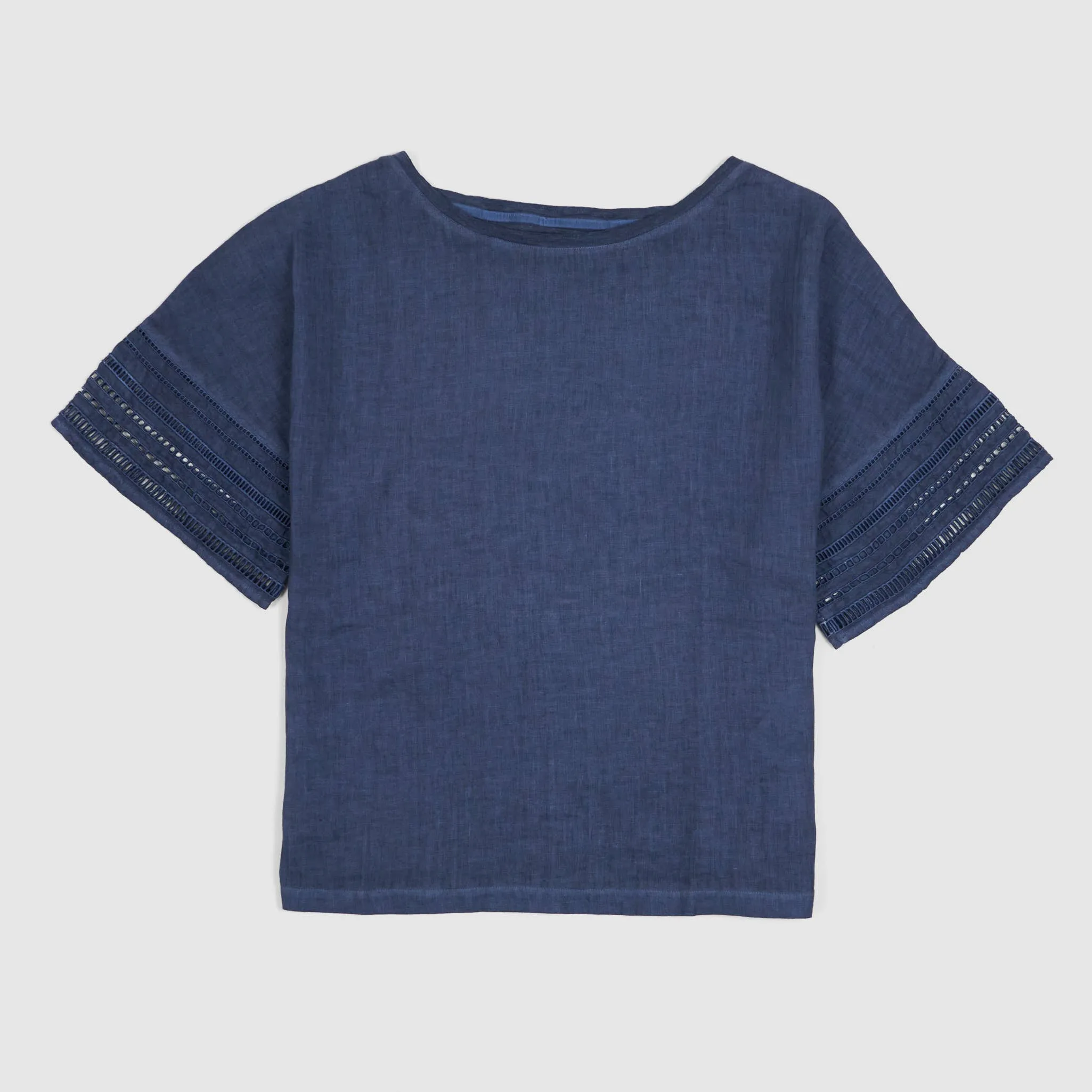 120% Lino Ladies Short Sleeve Linen T-Shirt