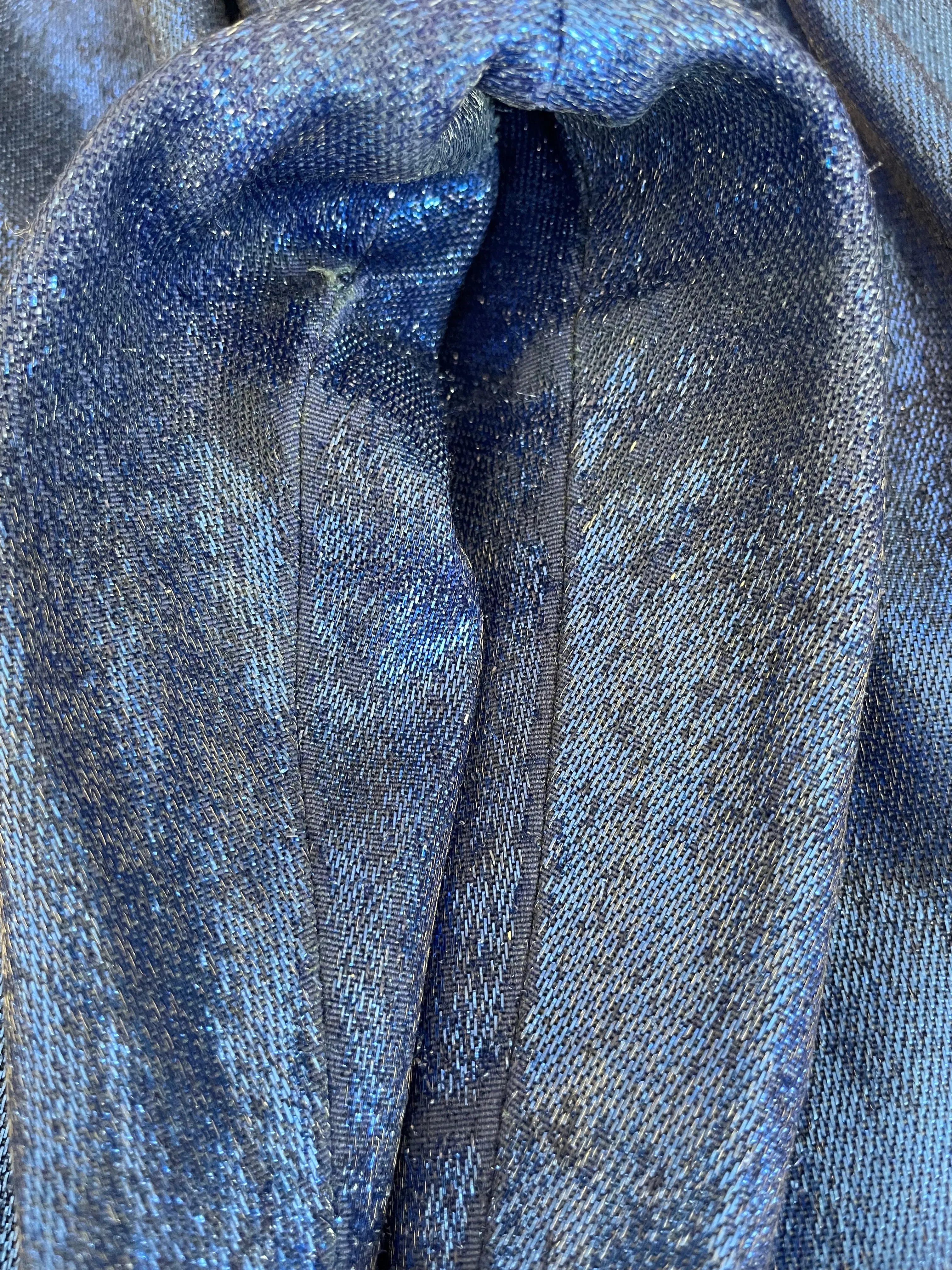 1950s H Bar C Lurex Electric Blue California Rachwear Pants