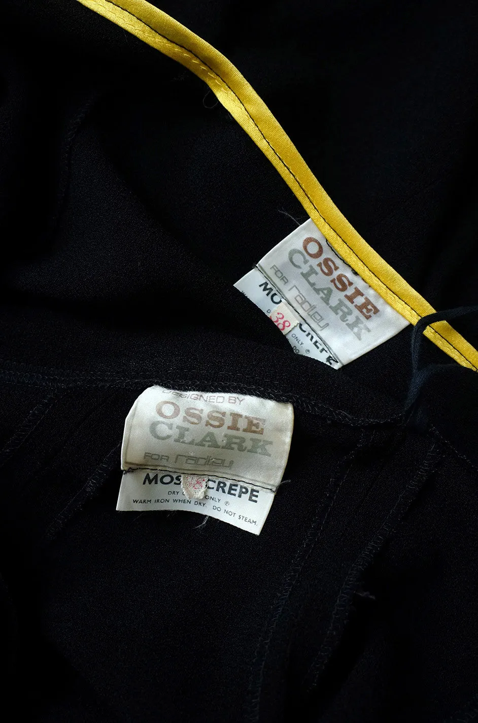 1970s Moss Crepe Ossie Clark Suit