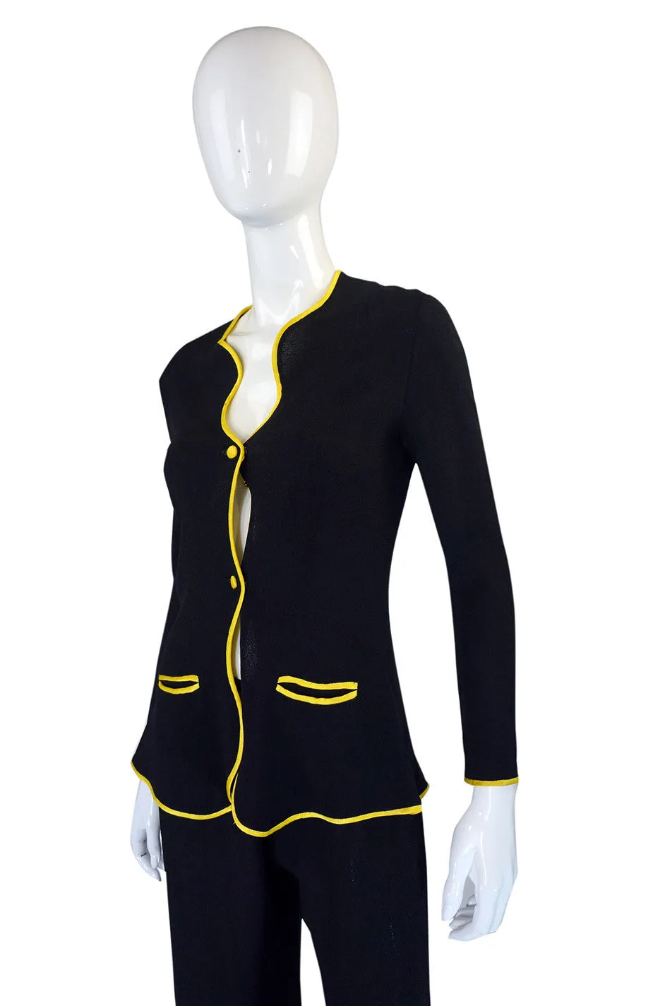 1970s Moss Crepe Ossie Clark Suit