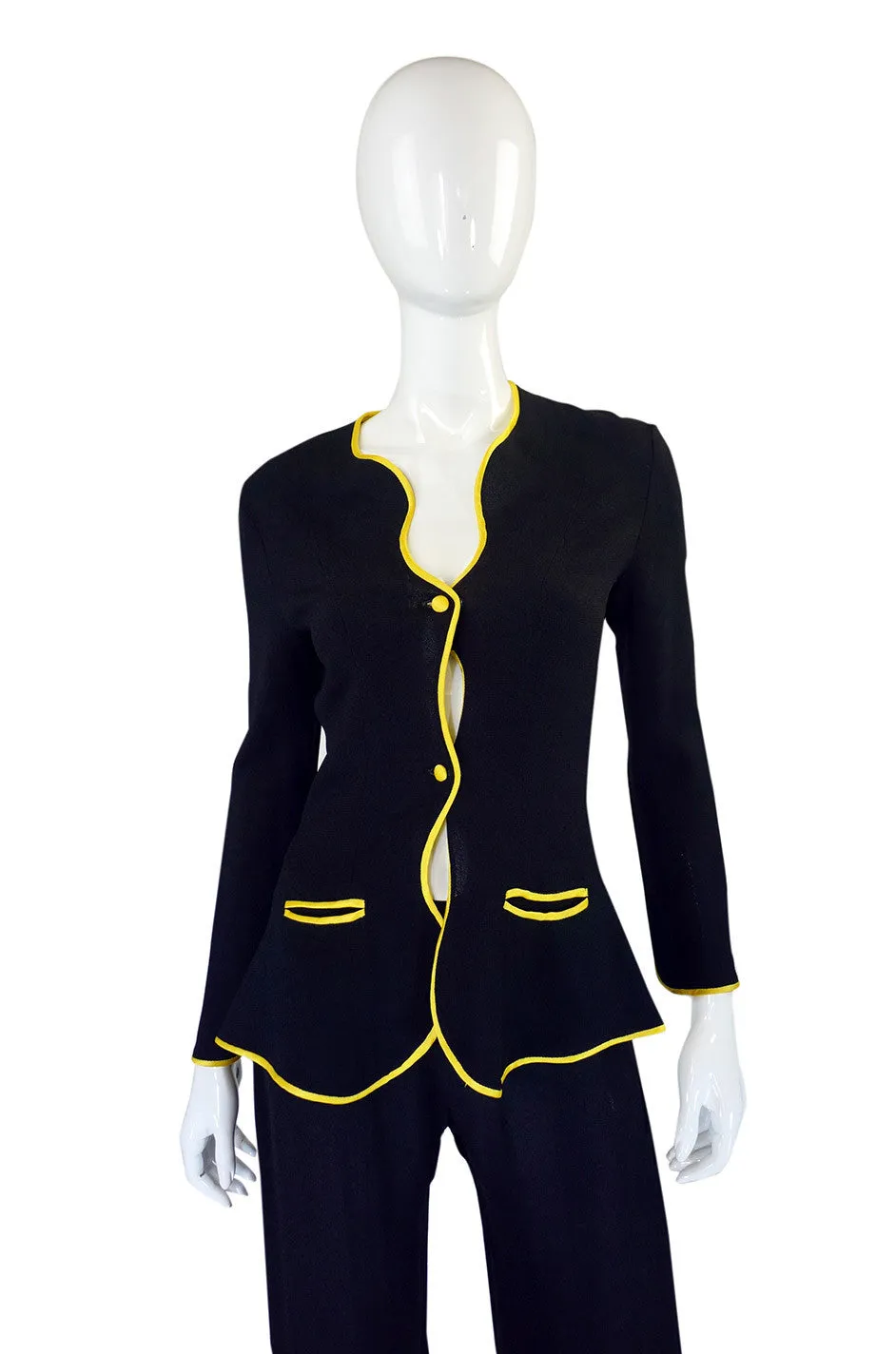 1970s Moss Crepe Ossie Clark Suit