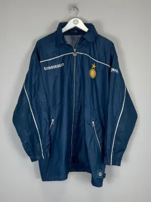 1996/98 INTER MILAN RAIN JACKET (L) UMBRO