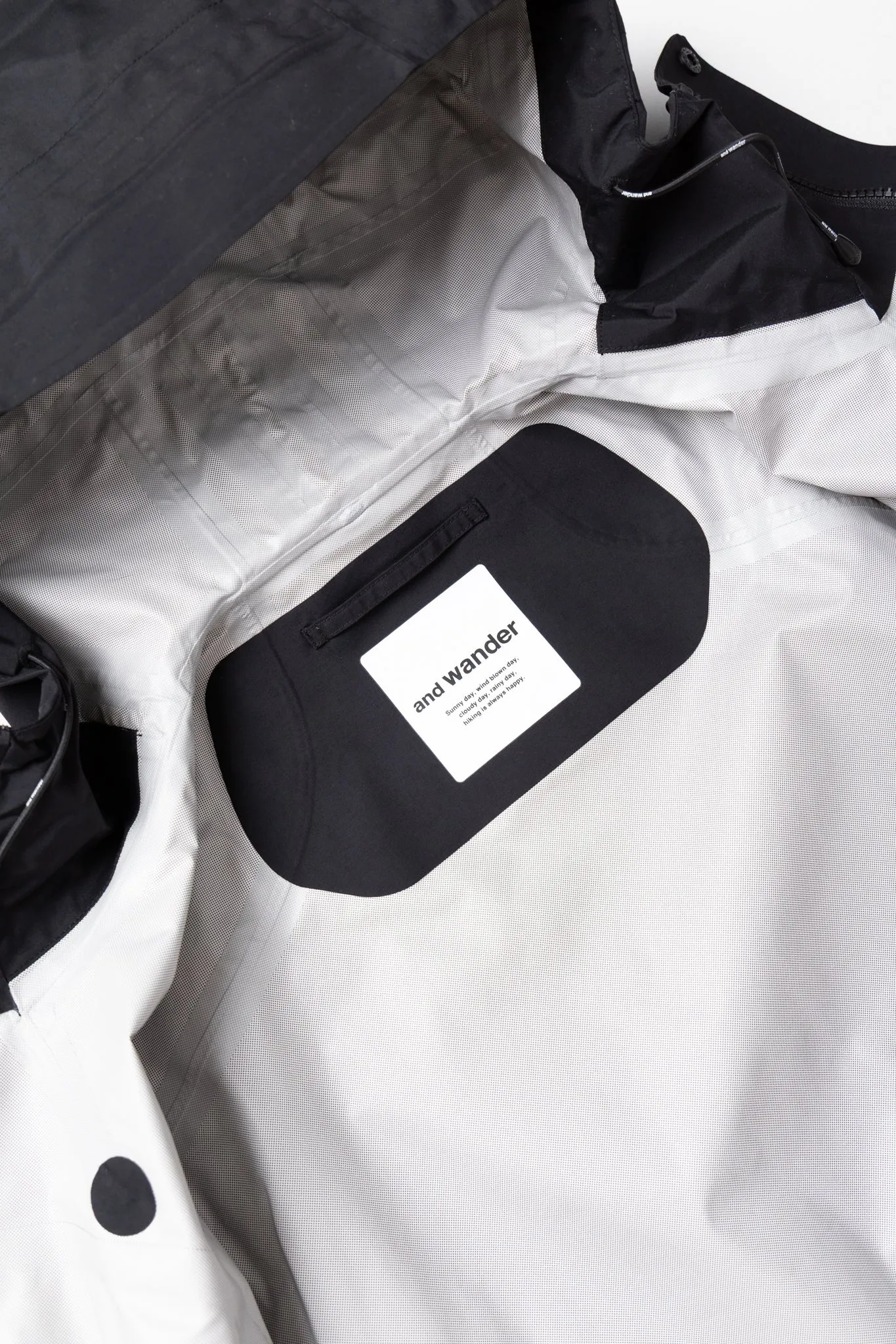2.5L Hiker Rain Jacket - Black