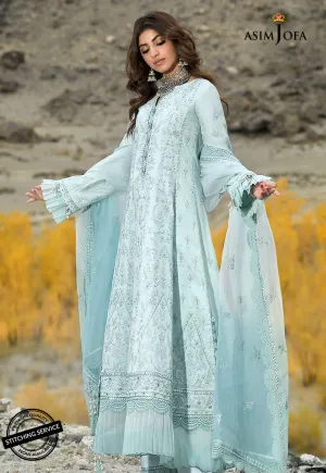 AJSL-11 | Asim Jofa Shehr-e-Yaar Luxury Lawn Collection 2022 | Unstitched Embroidered Lawn Suits