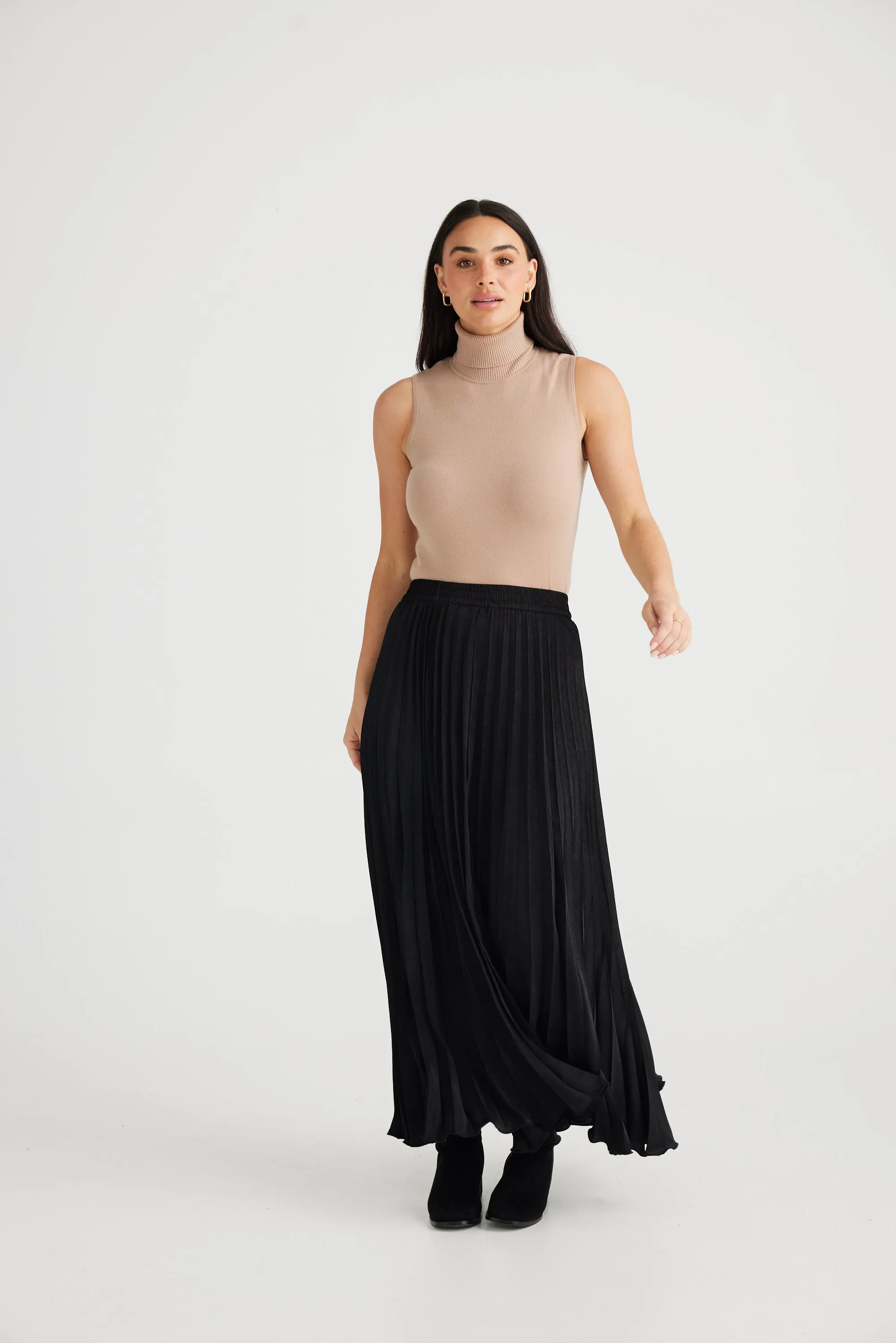 Alias Pleated Skirt Black
