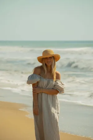 Amelie Linen Maxi Dress