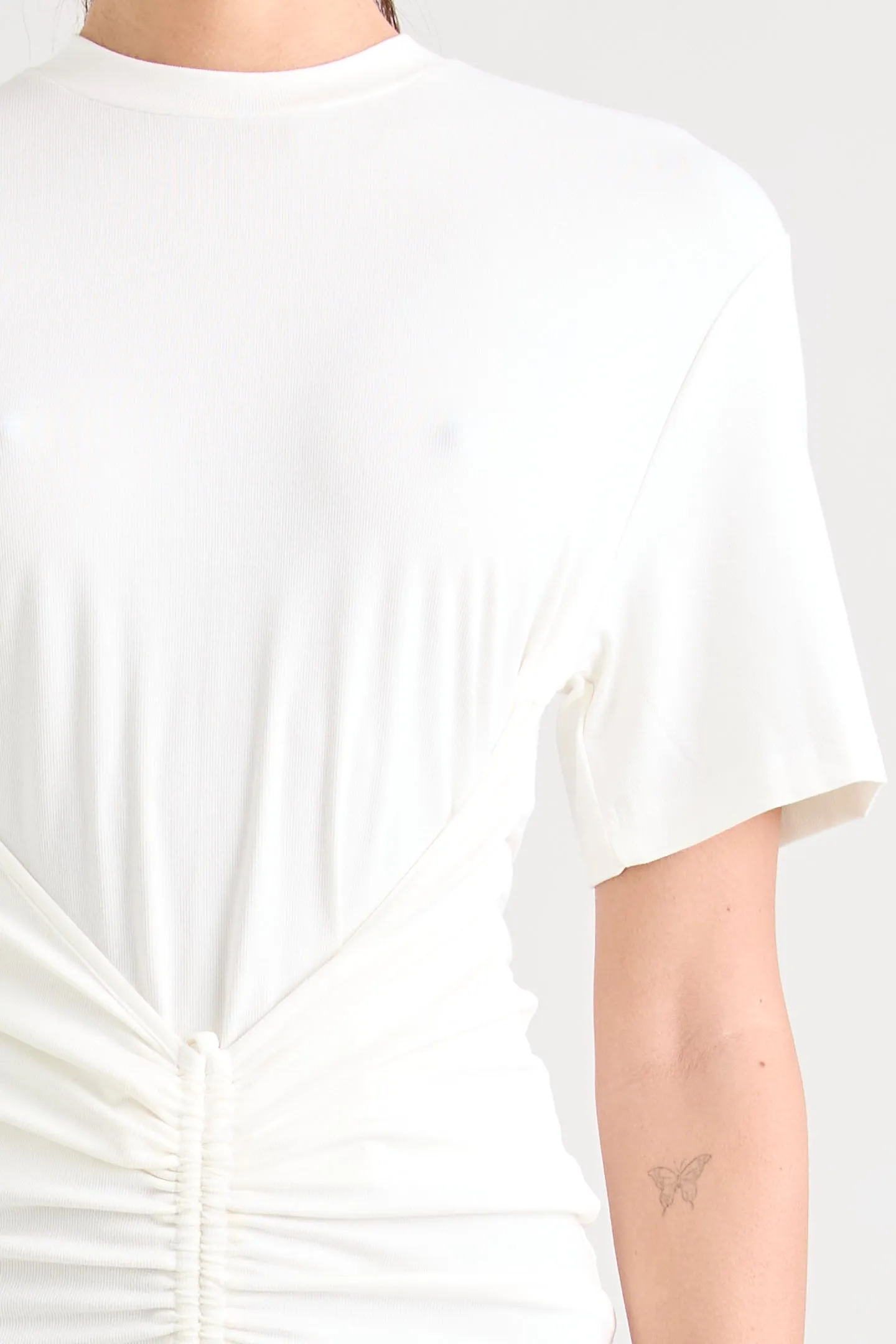 ANGELLO MINI DRESS | POWDER