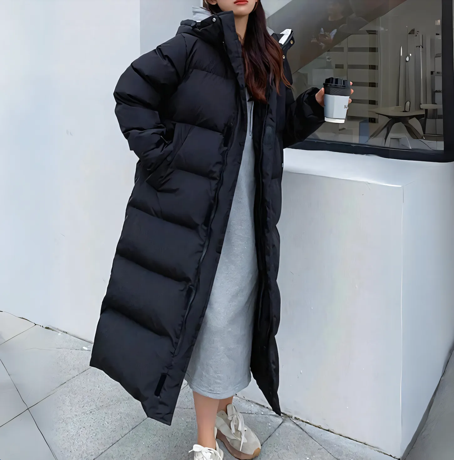 Anne | Long Puffer Jacket
