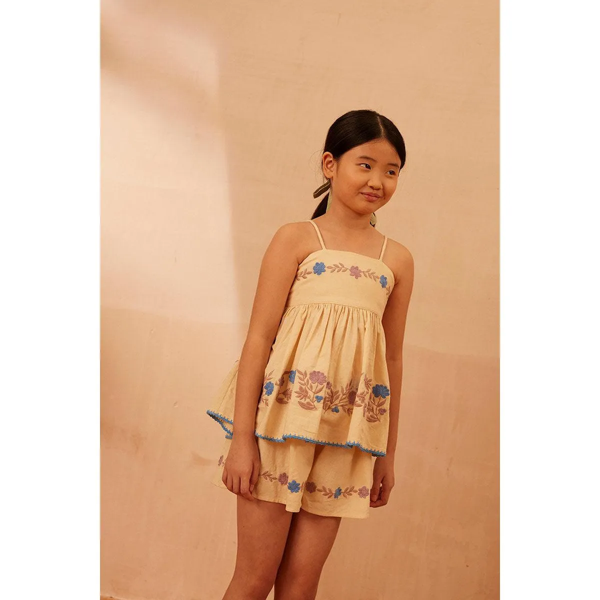 Apolina - Magrit shorts & top set - Milk