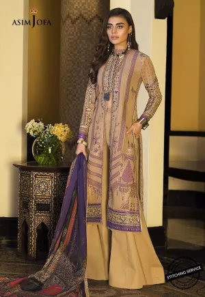 Asim Jofa Latest Lawn Dress #M0079