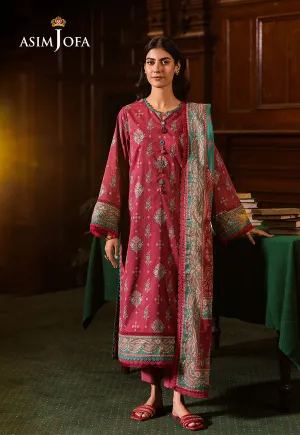 Asim Jofa Printed Lawn '25 | AJUUB-38