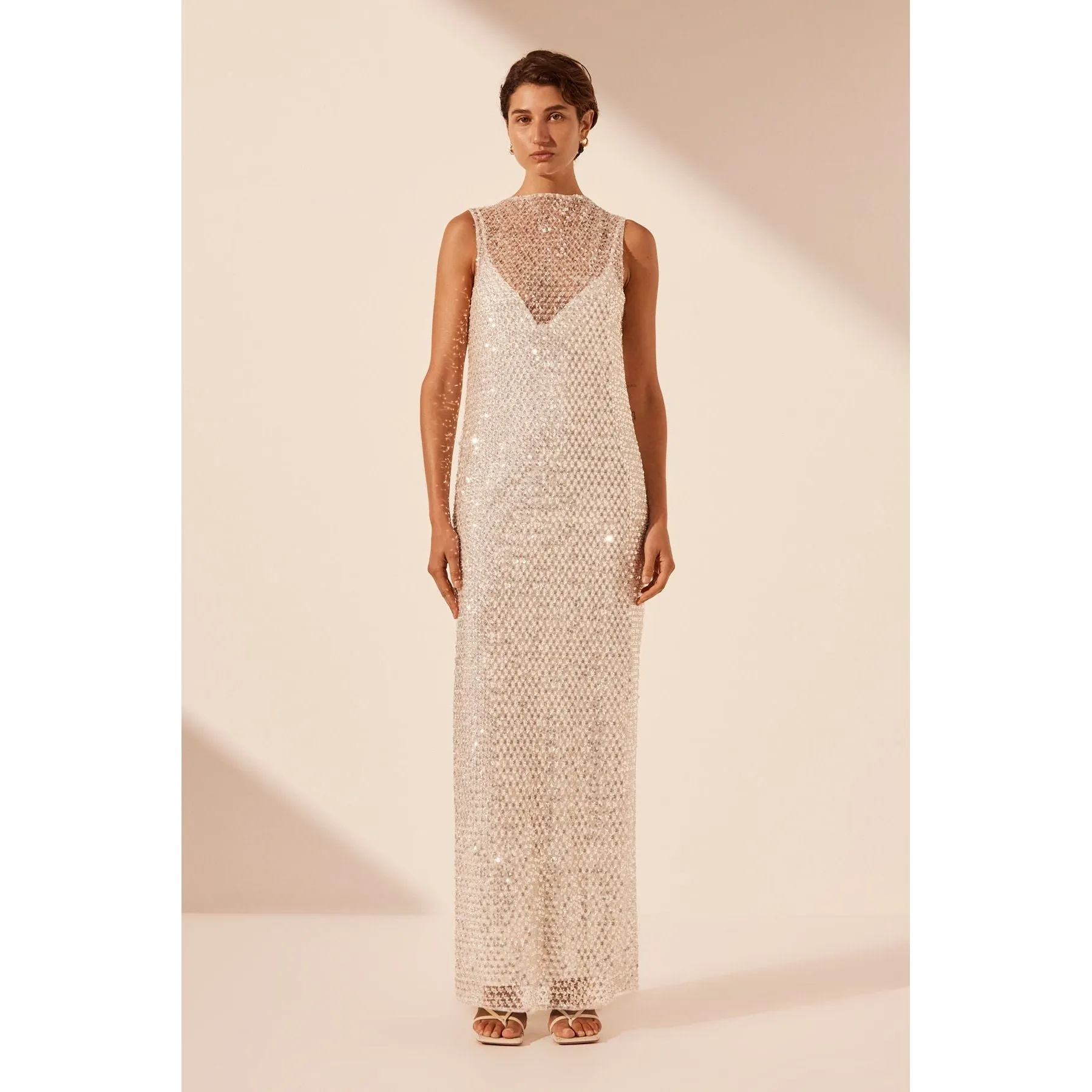 Asteri High Neck Sleeveless Maxi