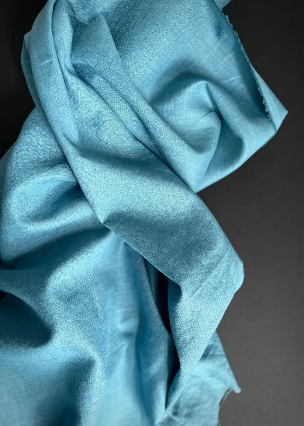 Awa Washed Linen - Sea Spray