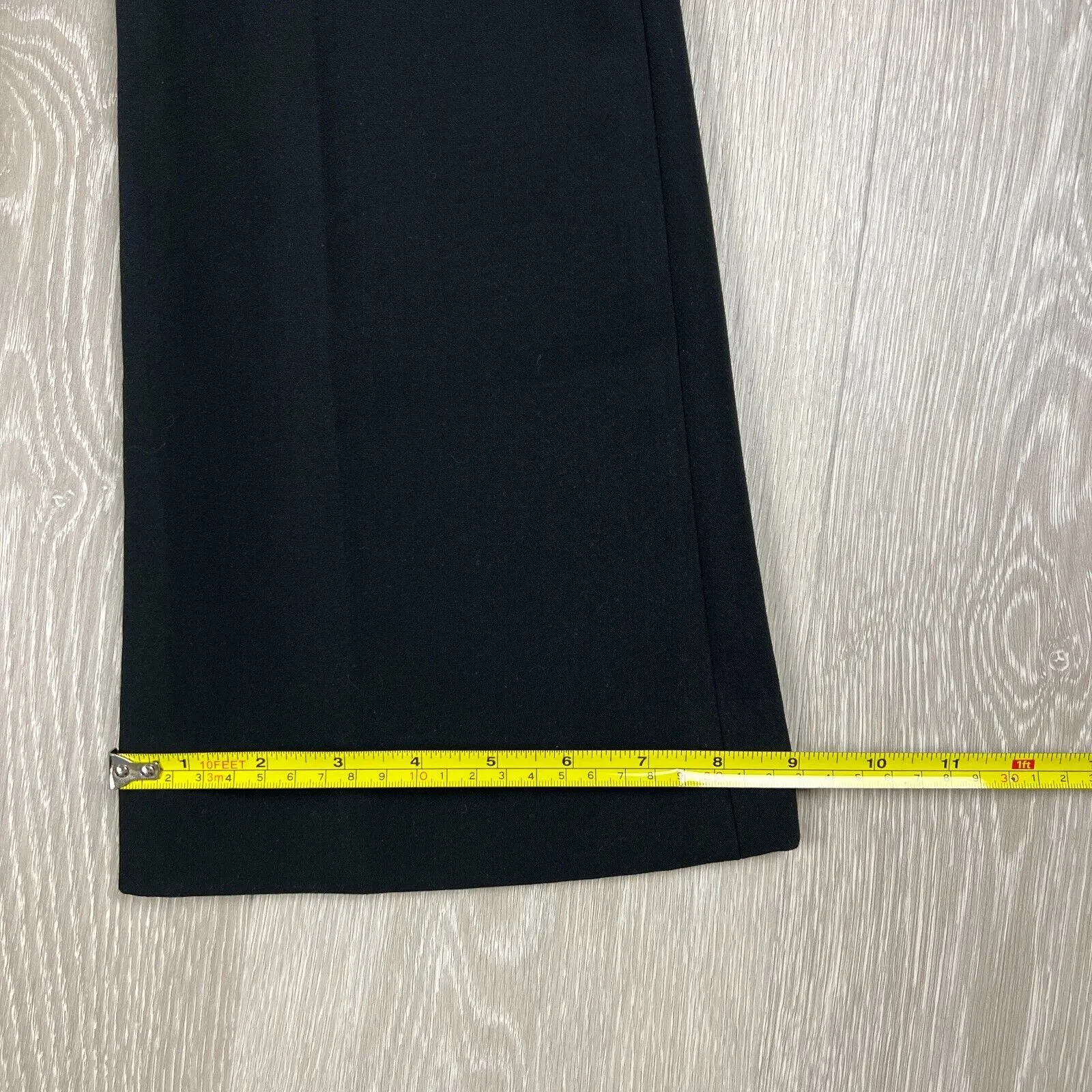 Banana Republic Womens Flared Black Dress Pants Size 00P Petite /  AU 4 (New)