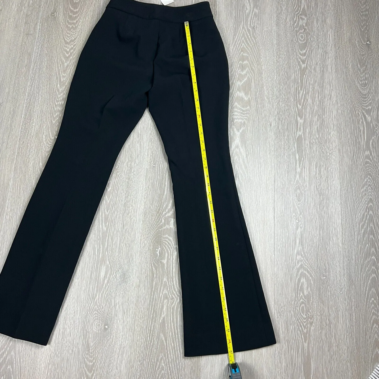 Banana Republic Womens Flared Black Dress Pants Size 00P Petite /  AU 4 (New)
