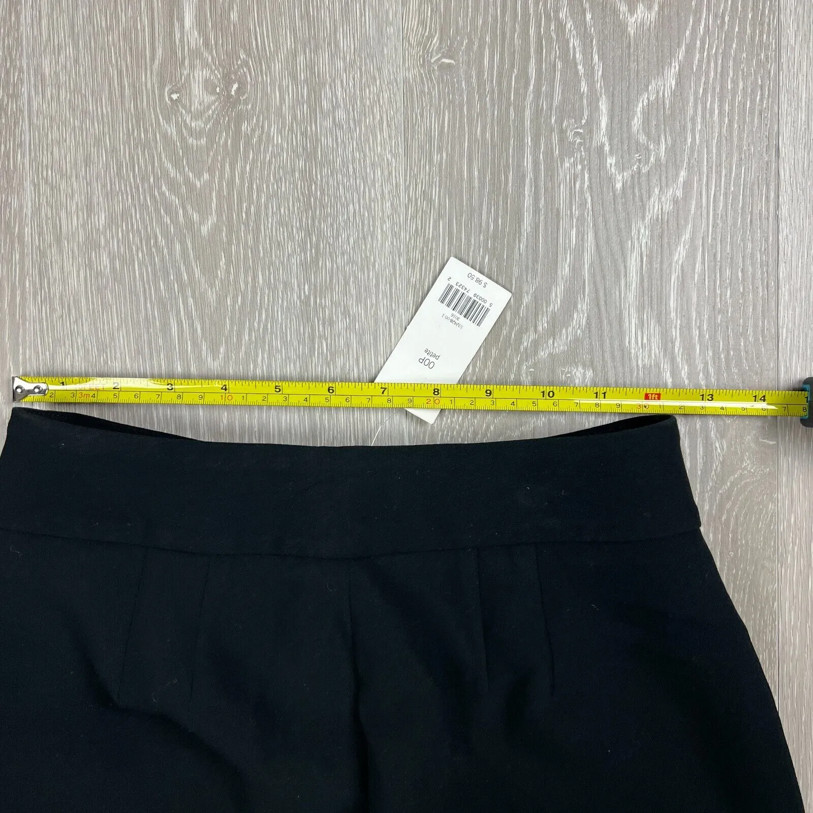 Banana Republic Womens Flared Black Dress Pants Size 00P Petite /  AU 4 (New)