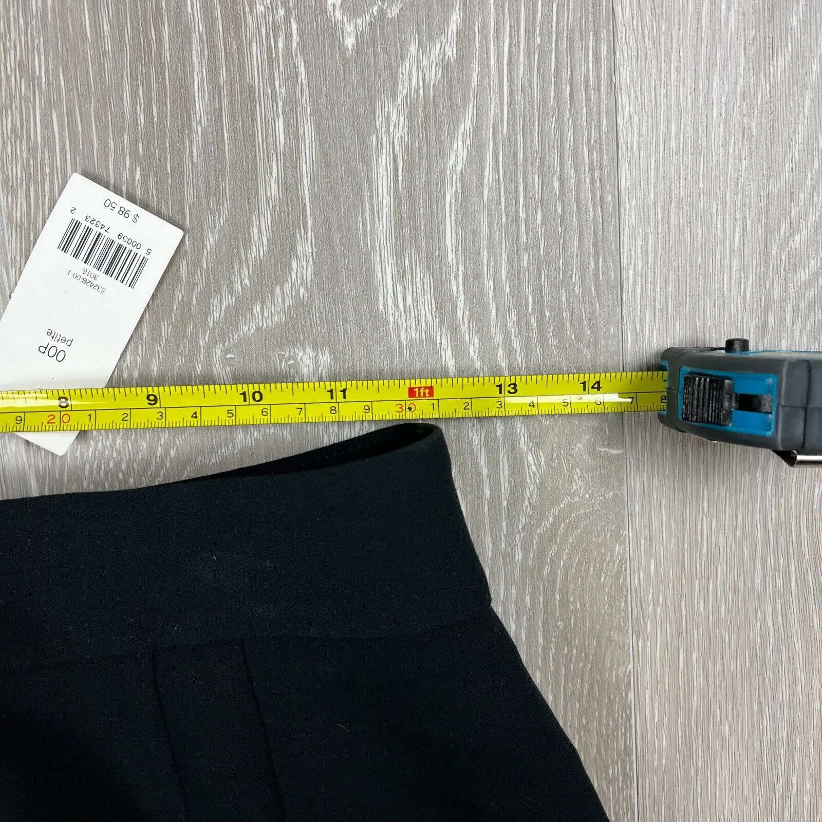 Banana Republic Womens Flared Black Dress Pants Size 00P Petite /  AU 4 (New)