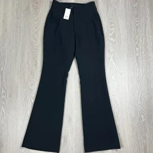 Banana Republic Womens Flared Black Dress Pants Size 00P Petite /  AU 4 (New)