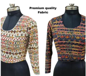 Beautiful designer stretchable long sleeves blouse
