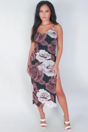 BED OF ROSES MAXI DRESS