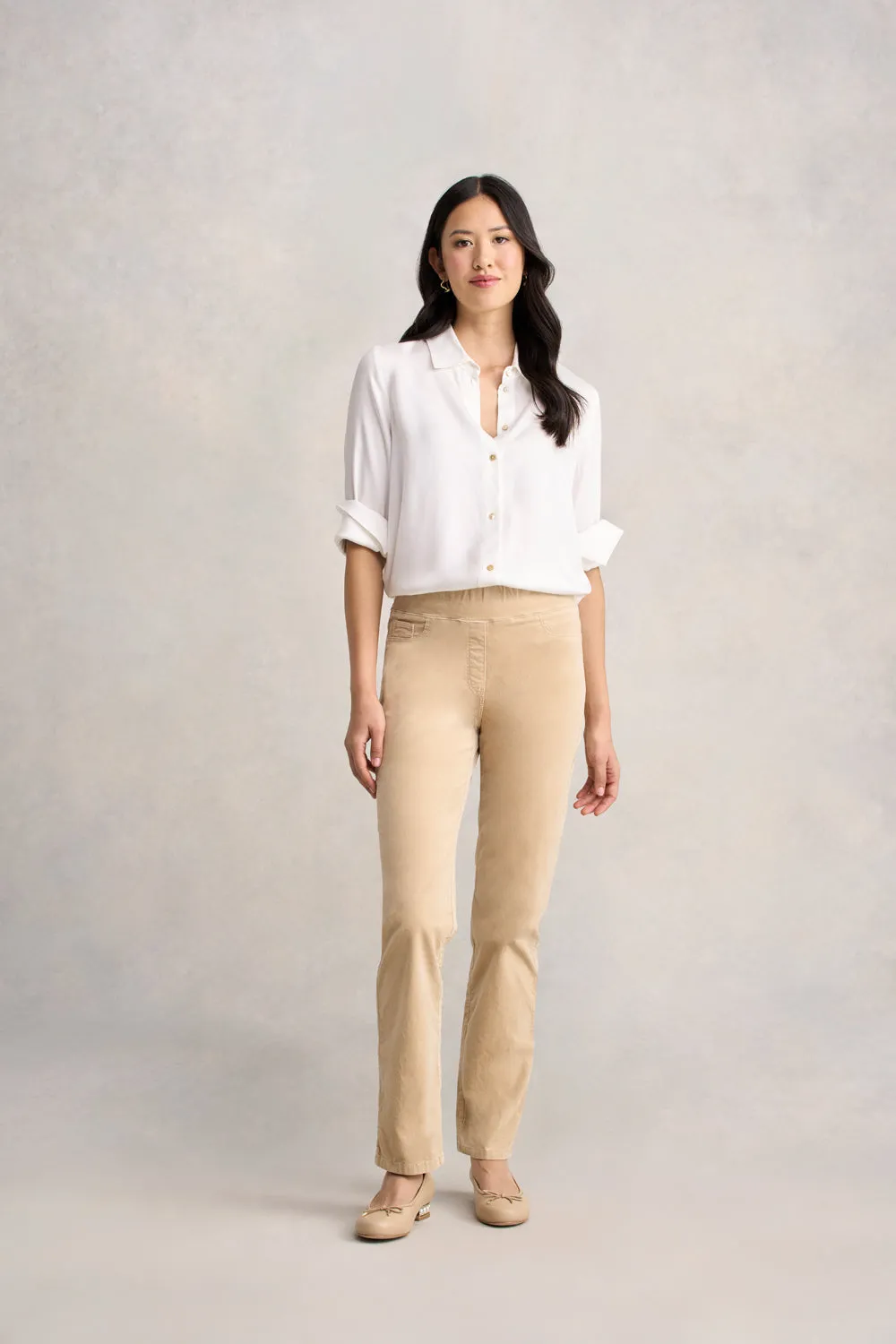 Bengajean® Velvet Straight Leg - Light Sable