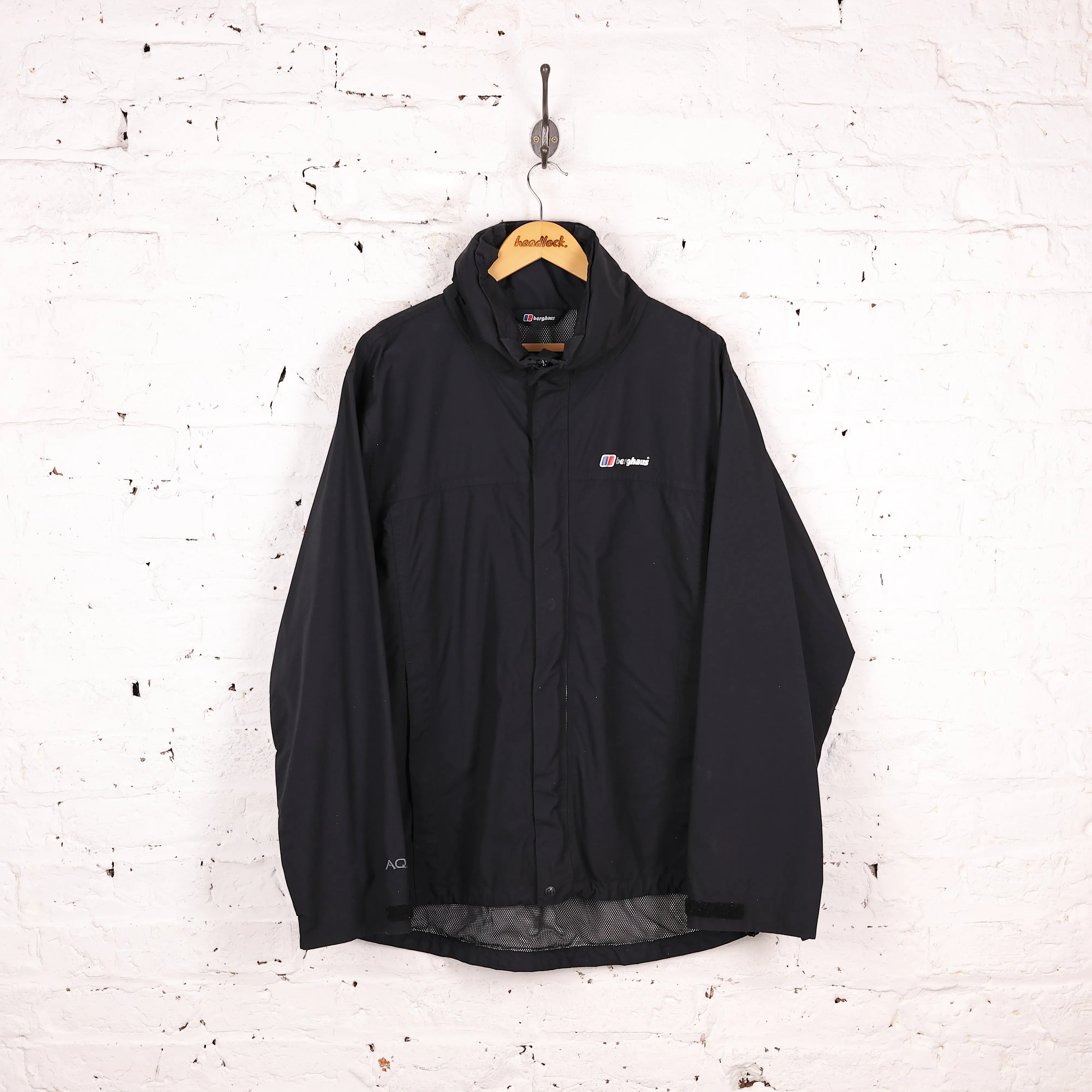 Berghaus AQ2 Rain Jacket - Black - XL
