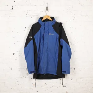 Berghaus Gore Tex XCR Rain Jacket - Blue - L