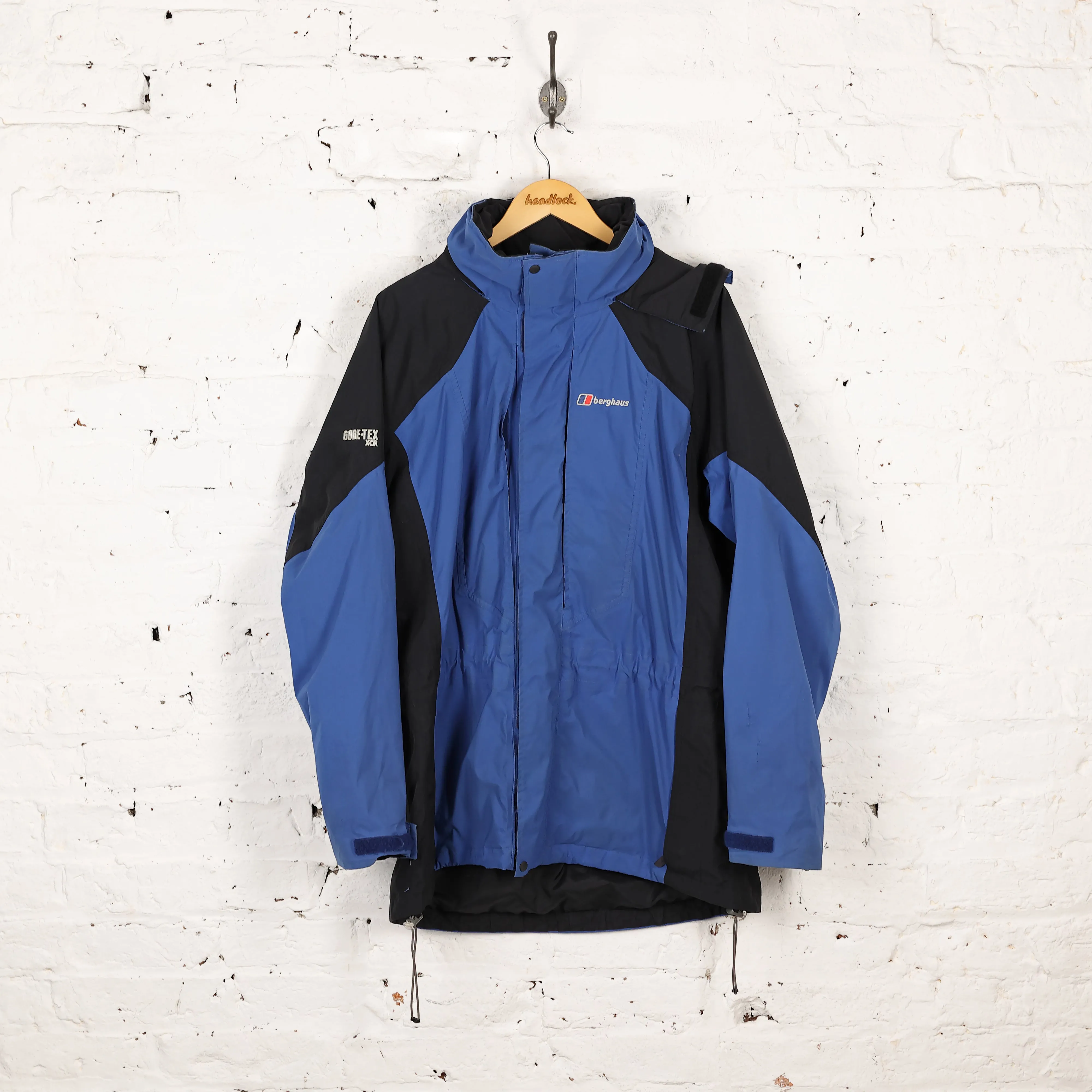 Berghaus Gore Tex XCR Rain Jacket - Blue - L