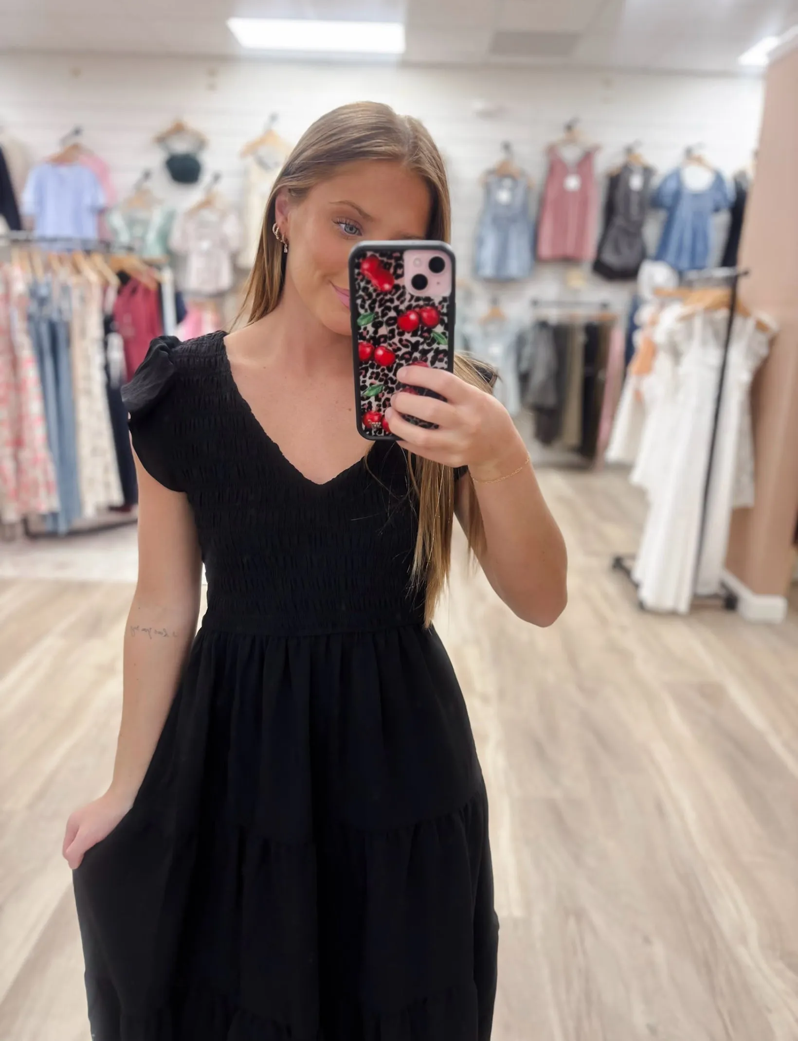 Bethany Black Dress