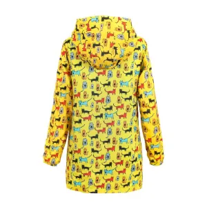 Biggdesign Cats Rain Jackets For Women, Womens Rain Jackets,