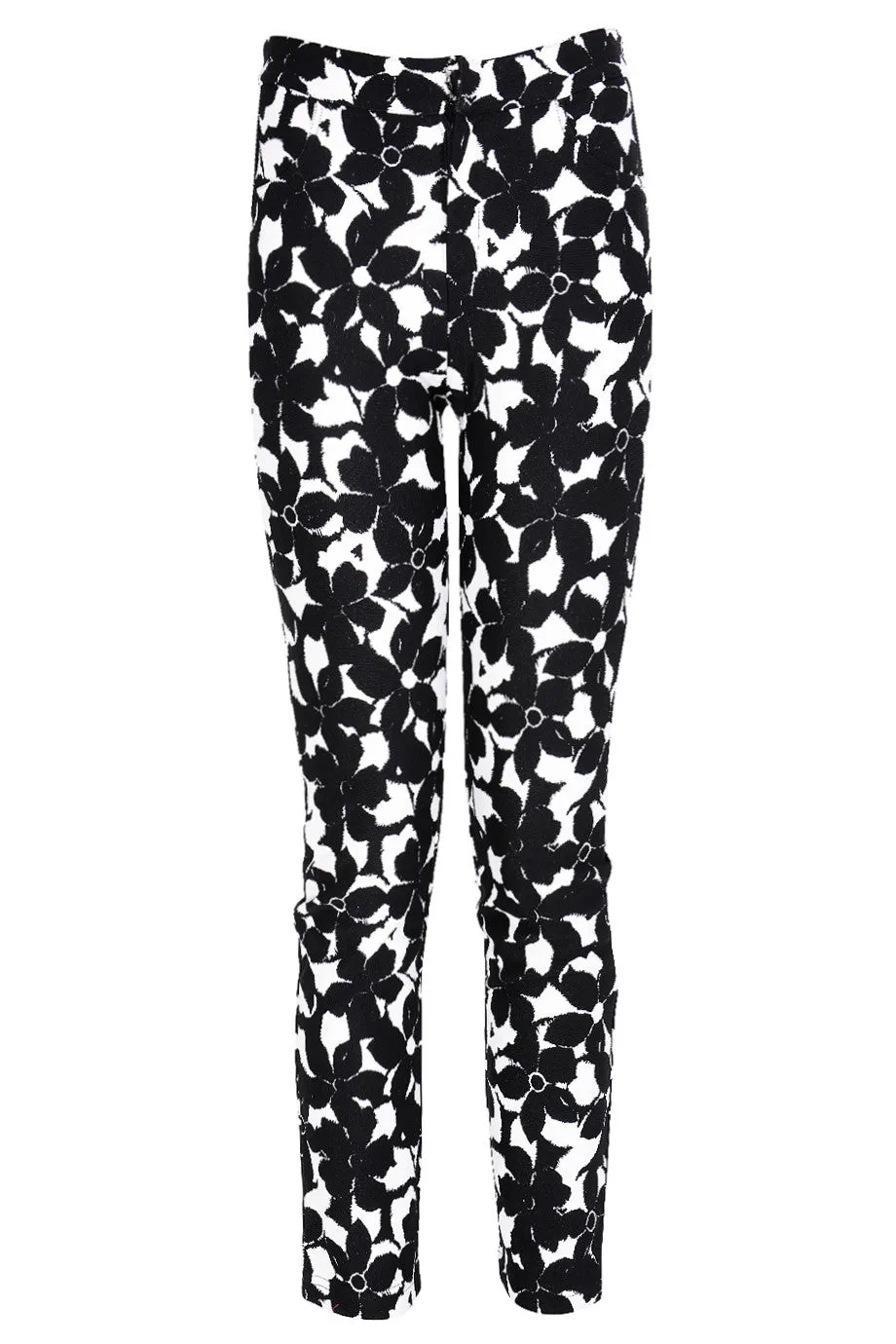 BLACK BRYONY Floral Printed Pants