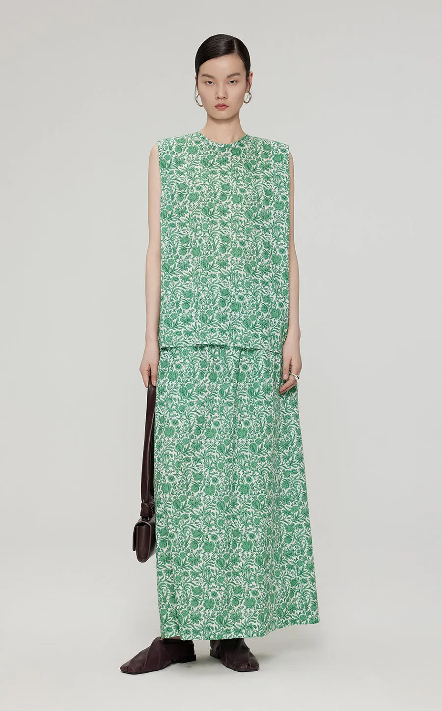 Blouse/JNBY Painted Sleeveless Blouse