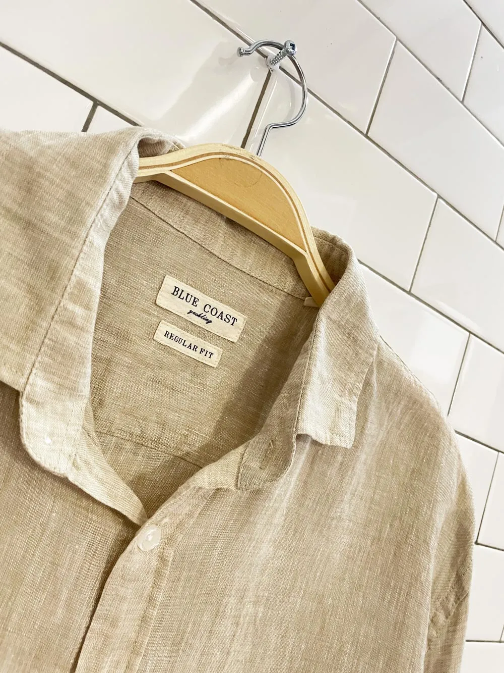 blue coast linen shirt
