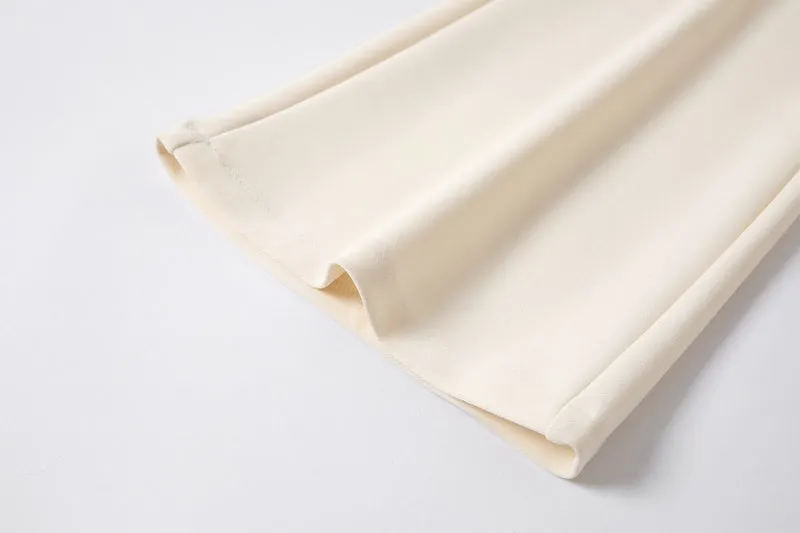 Breathable and Comfortable Flared Leg Trousers for Women