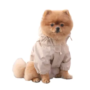 brooklyn rain jacket - camel