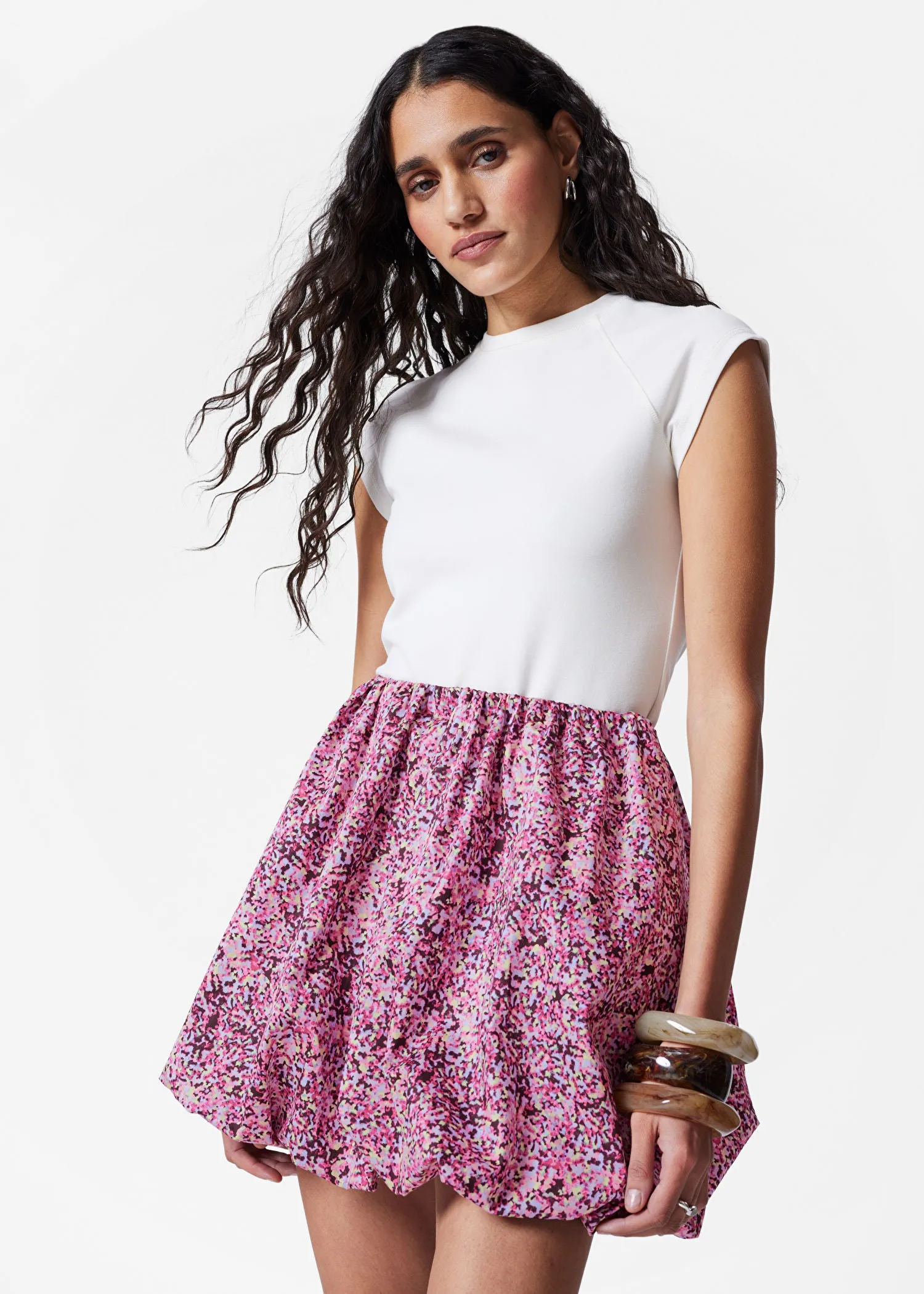 Bubble Mini Skirt