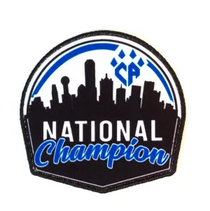 CA Patch - National Champion - Pre-Order