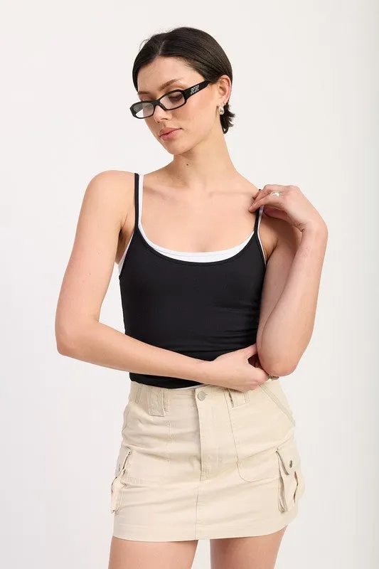 CARGO MINI SKIRT