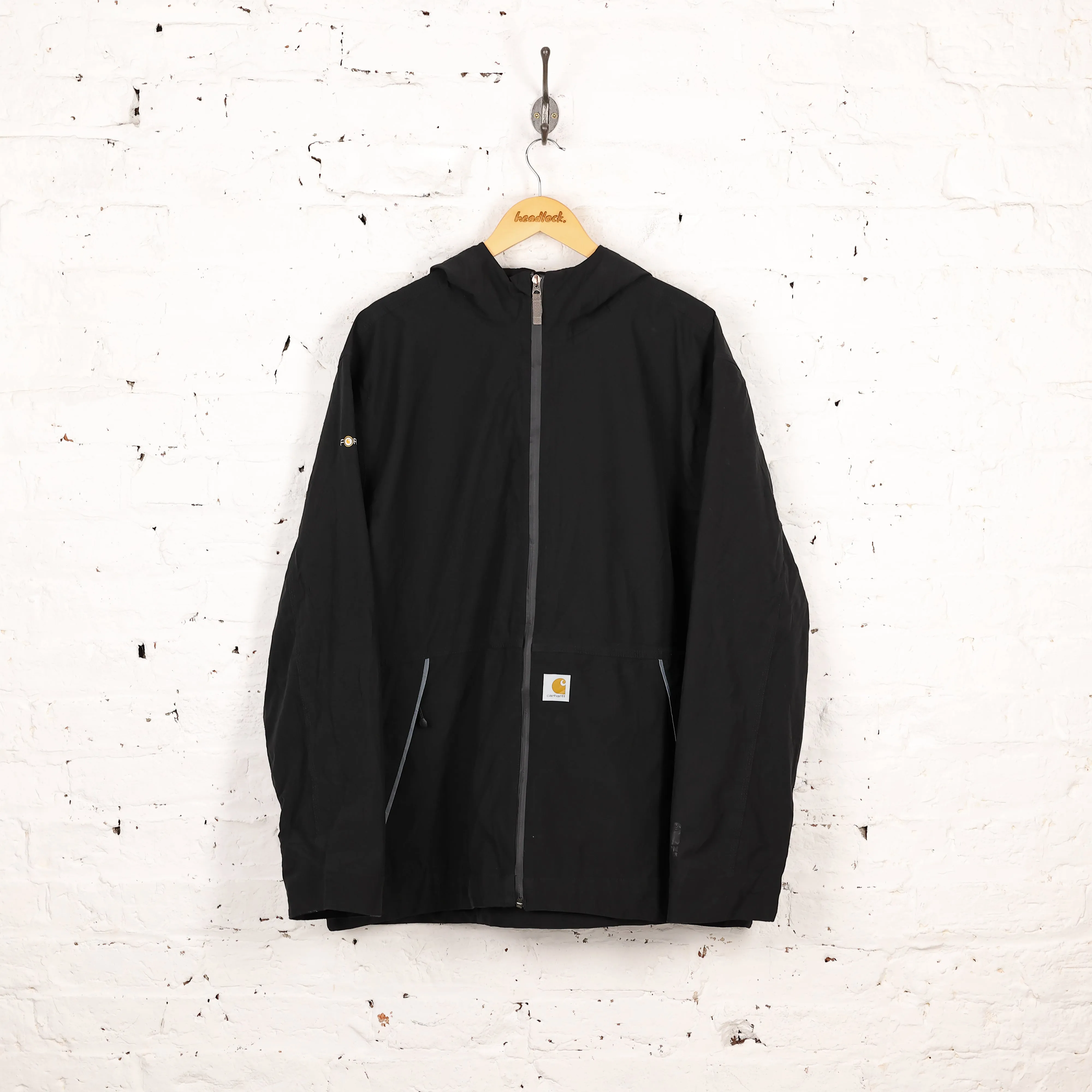 Carhartt Rain Jacket - Black - XL